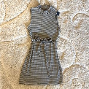 A&F Striped Sleeveless Dress